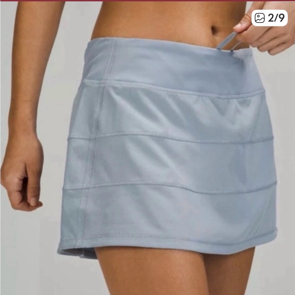 Lululemon Athletica Sky Blue Mini Skirt